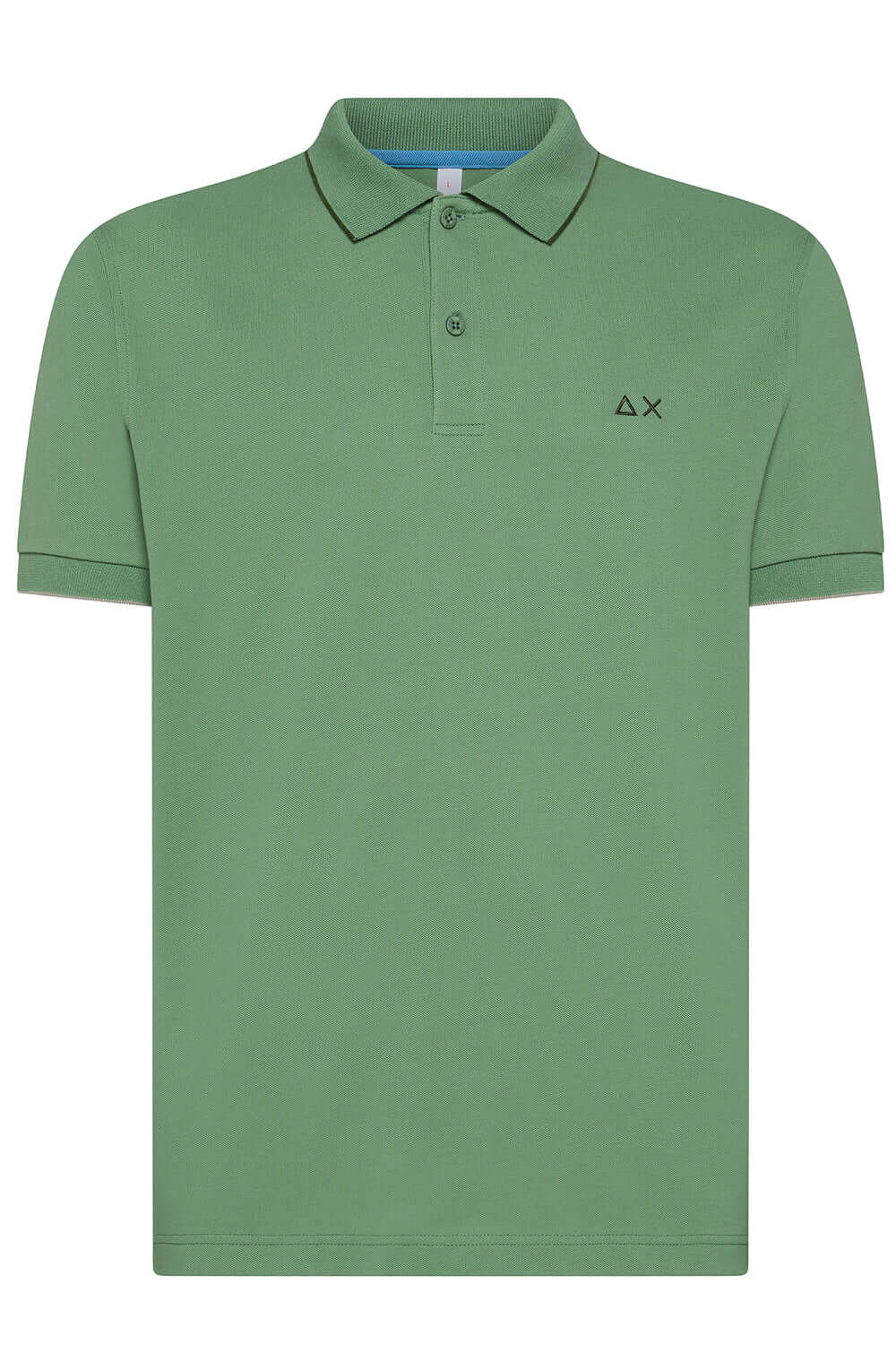 SUN 68 Polo small stripes on collar Uncategorized SUN 68