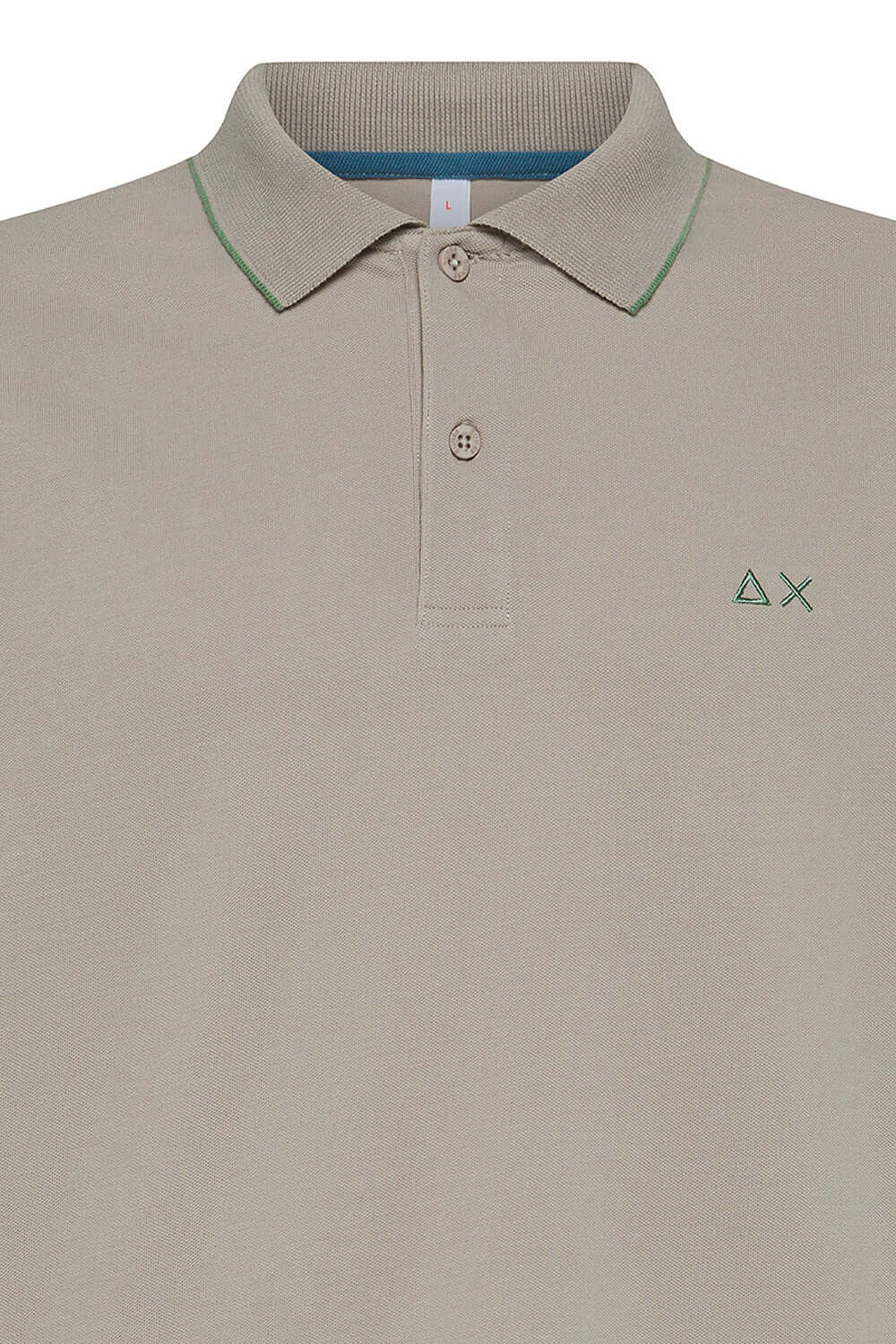 SUN 68 Polo small stripes on collar Uncategorized SUN 68