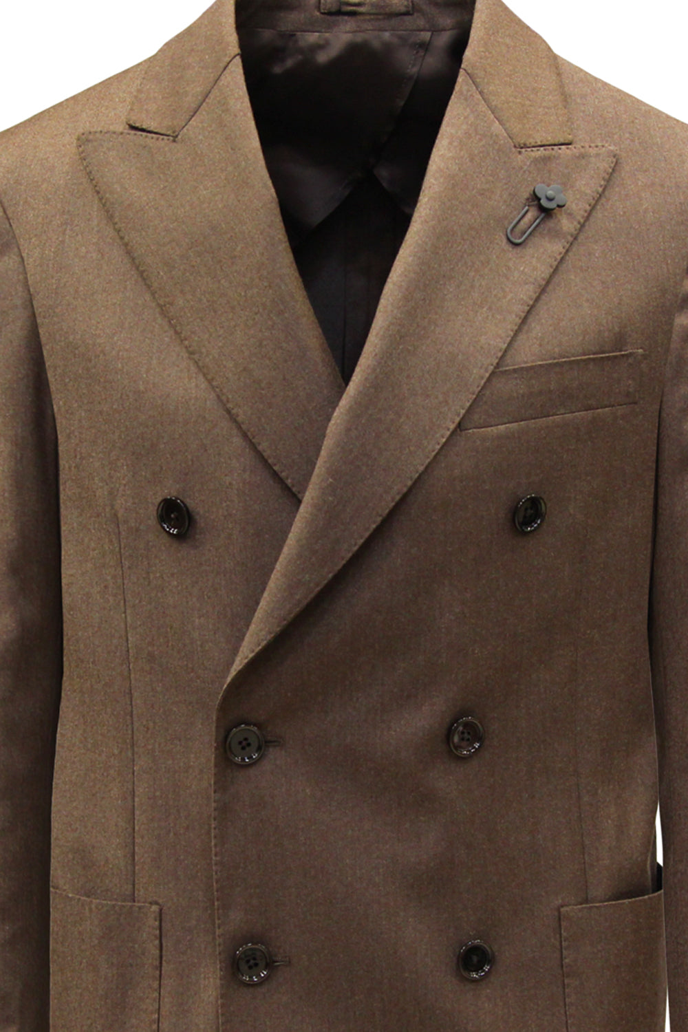 LARDINI Abito misto lana e cashmere doppiopetto Uncategorized LARDINI