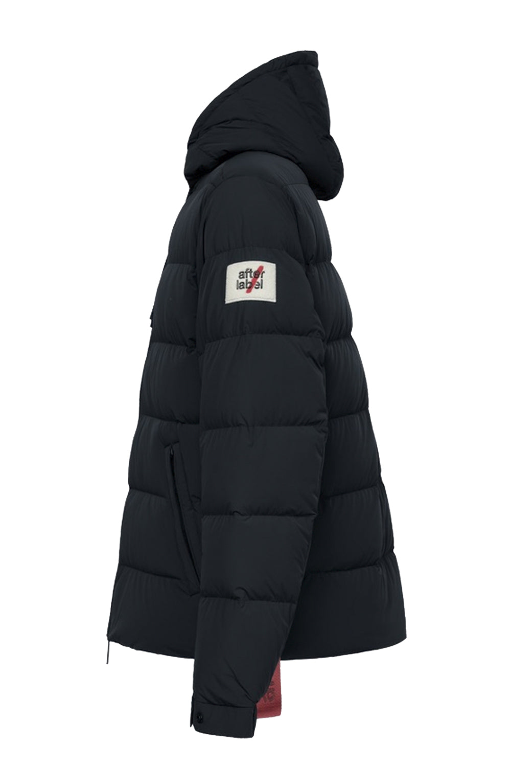 AFTER LABEL Giubbotto Verbier in nylon stretch opaco