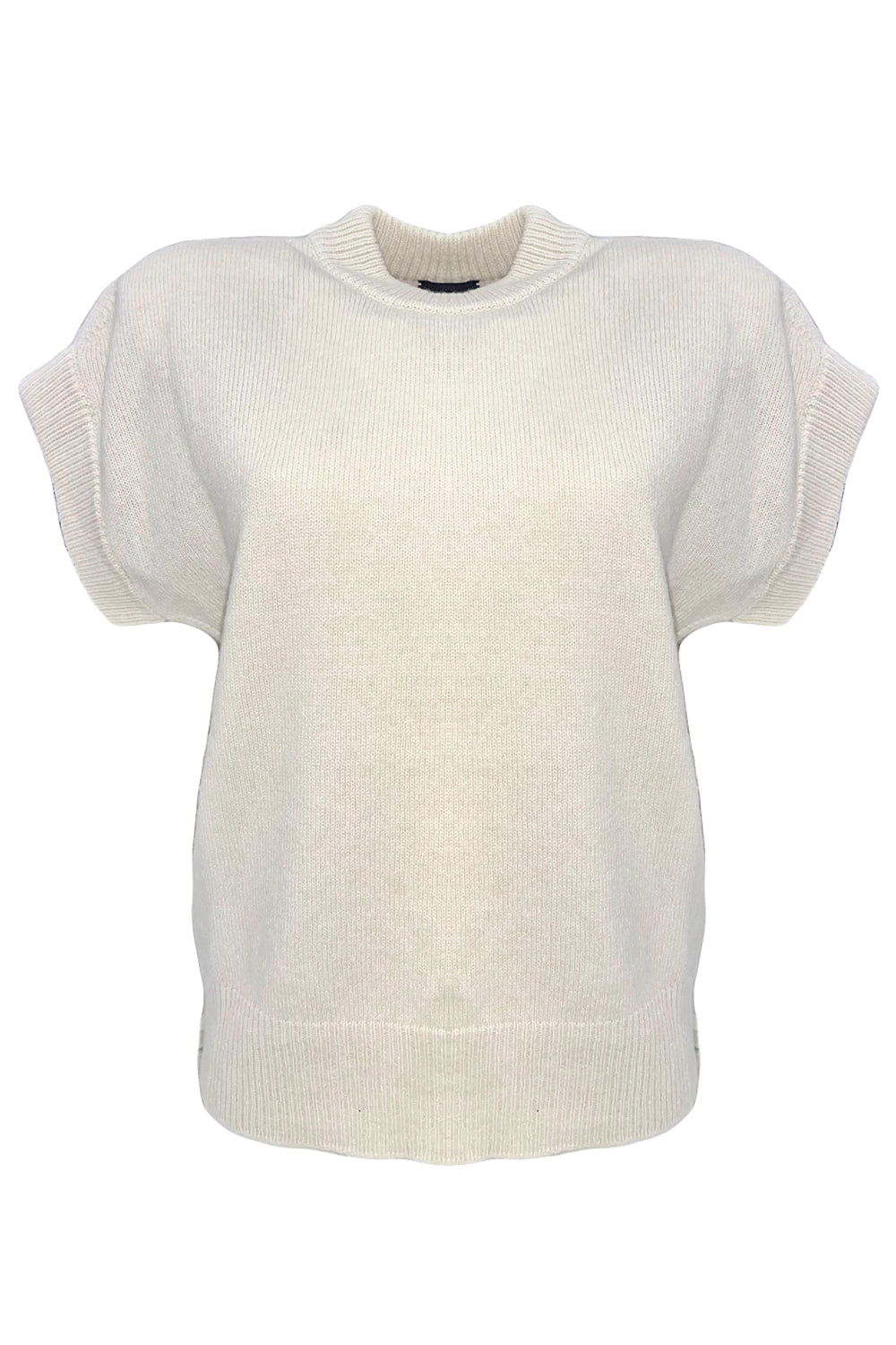 ALPHA STUDIO Maglia giromaniche misto lana e cashmere