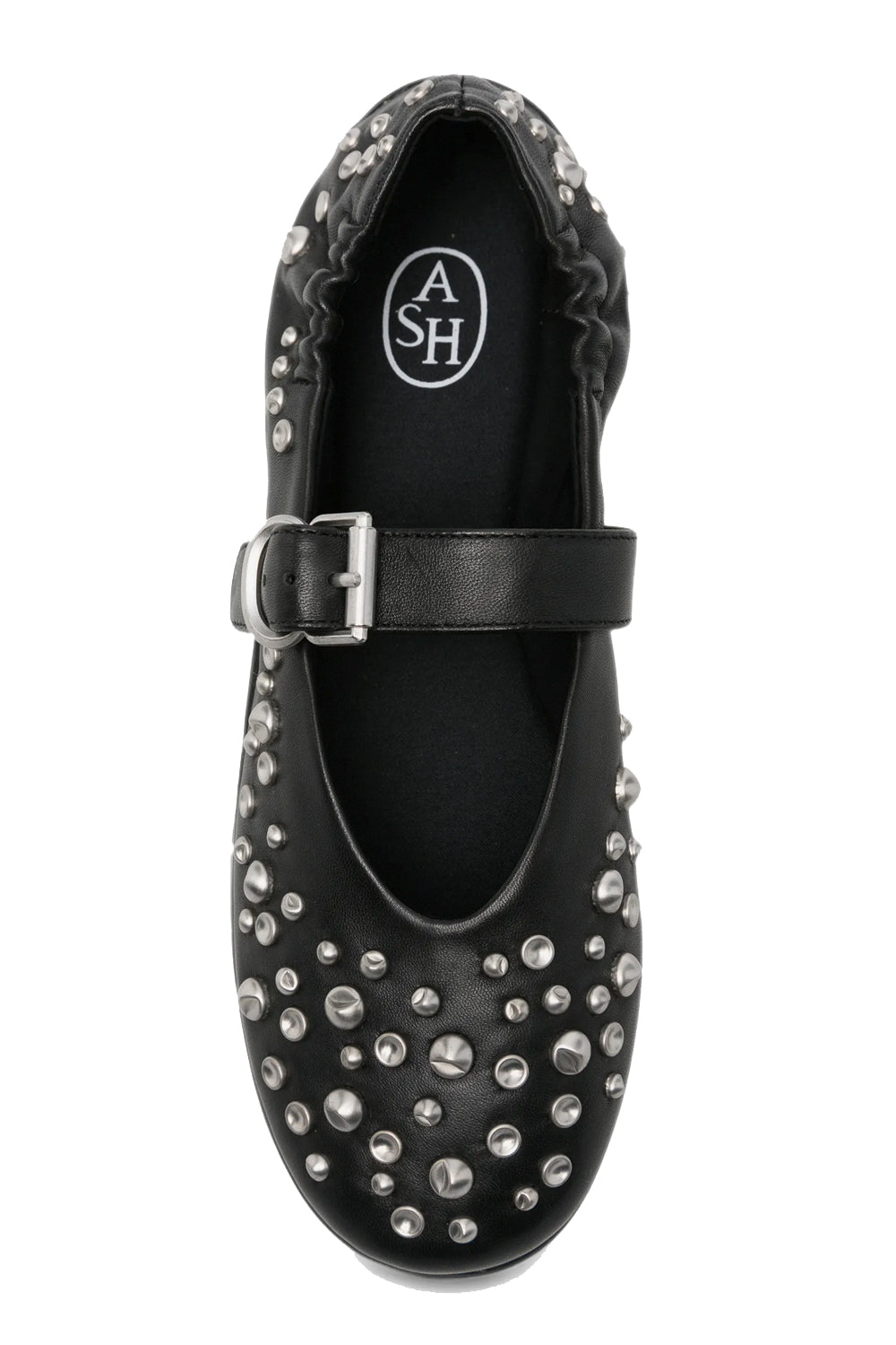 ASH Ballerine Mimosa in pelle nappata