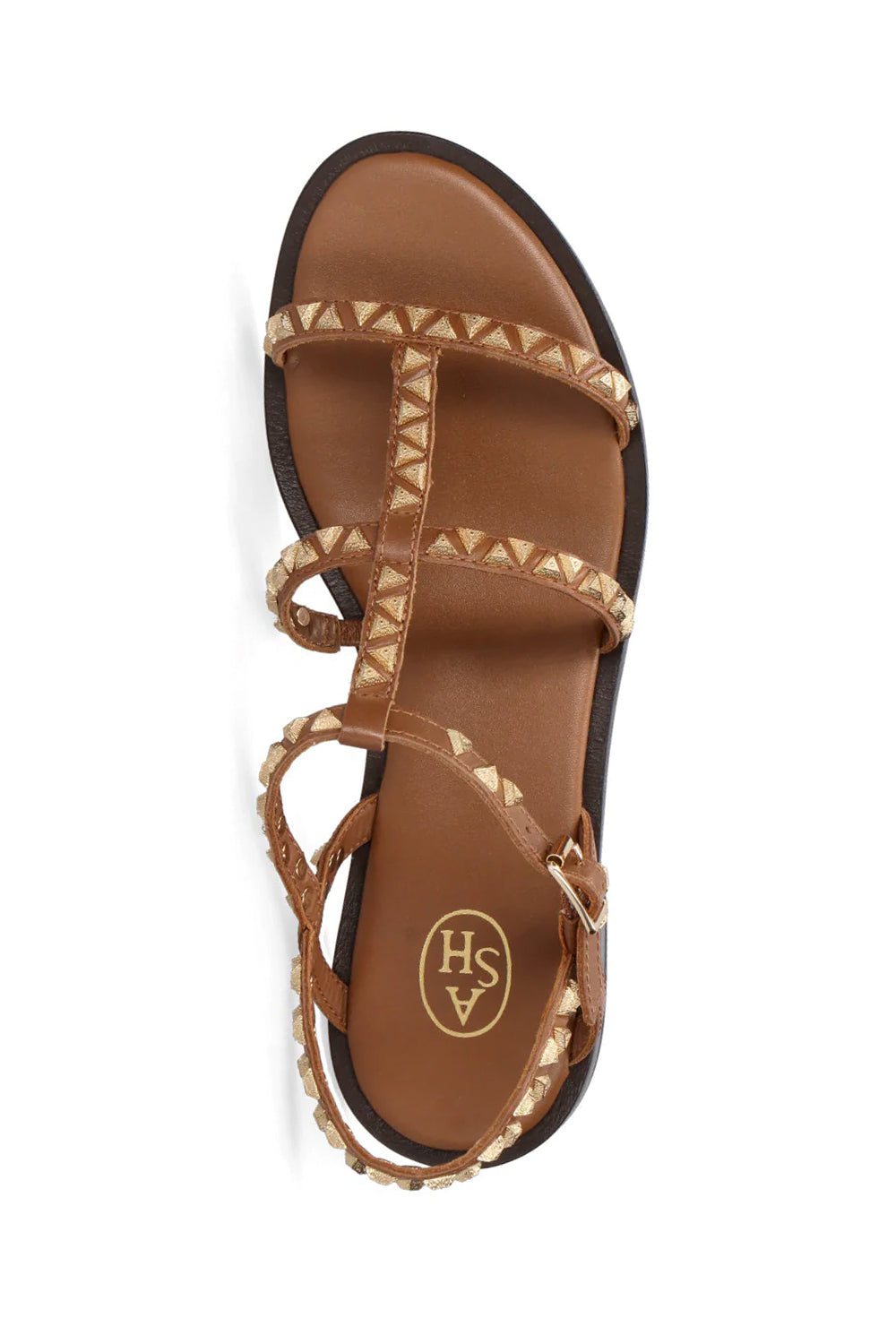 ASH Sandali Polinesia: Eleganza in Pelle con Borchiette