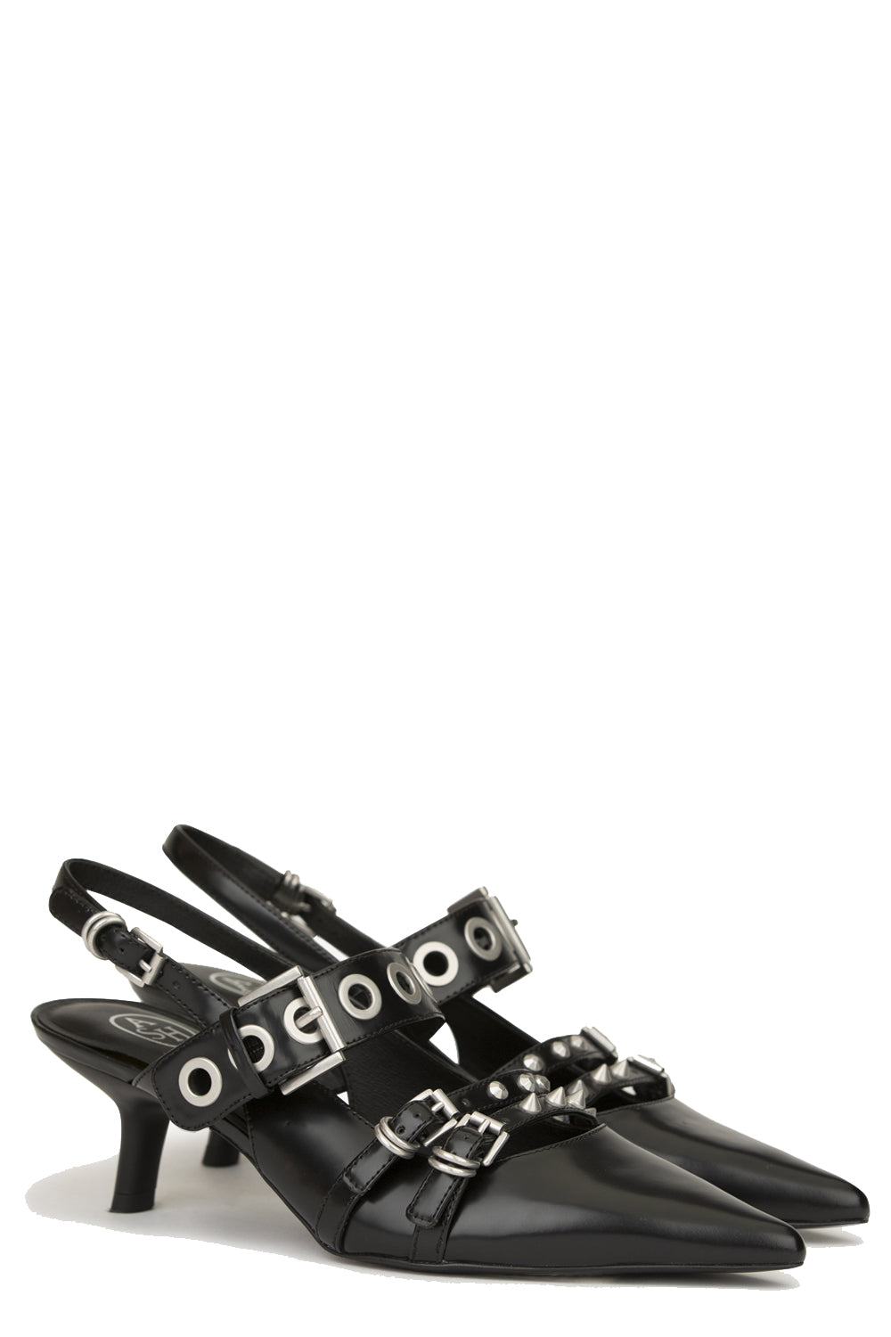 ASH Sandali in Pelle con Fibbie - Modello Babel