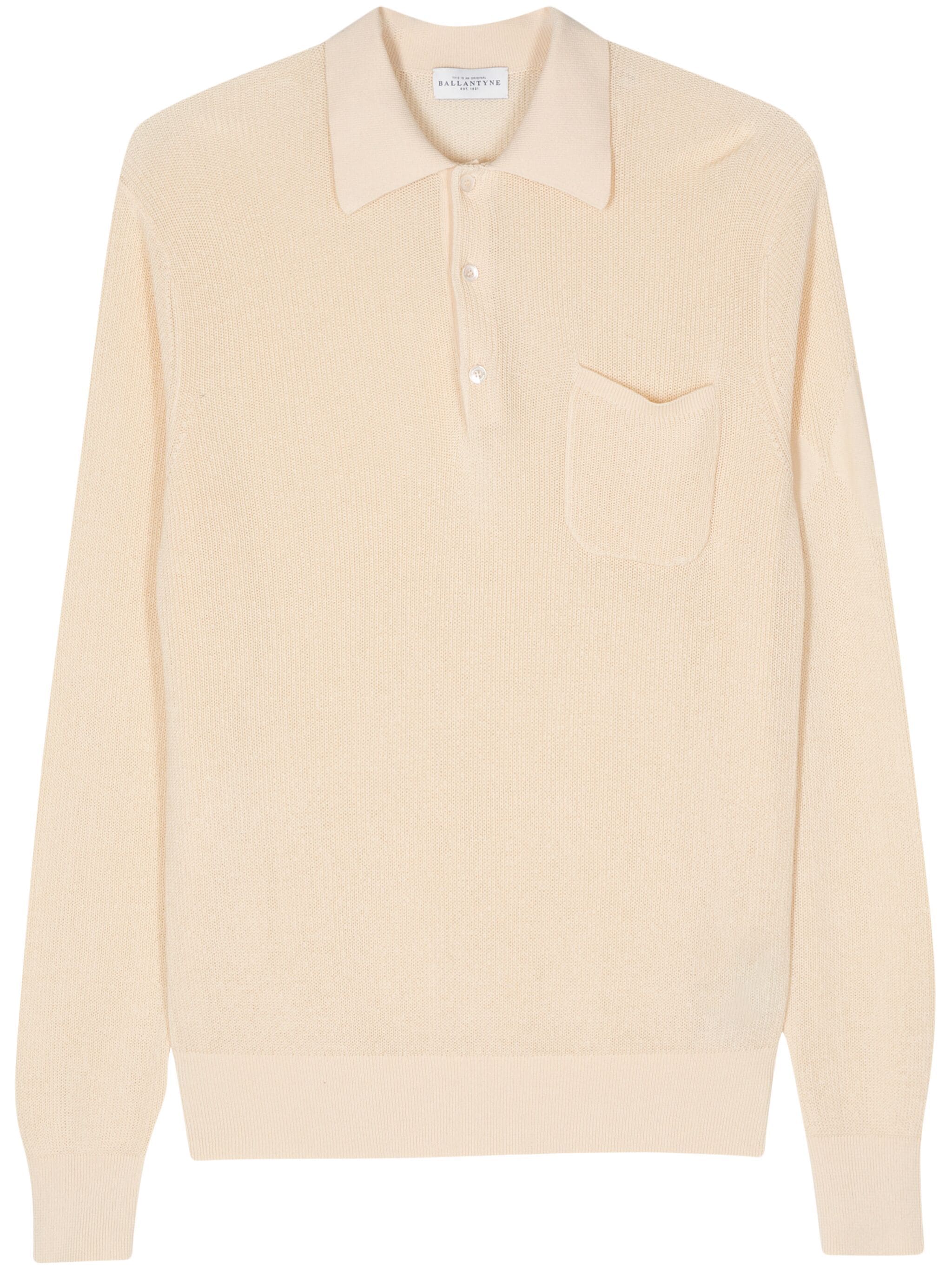 BALLANTYNE Maglia polo con taschino BALLANTYNE