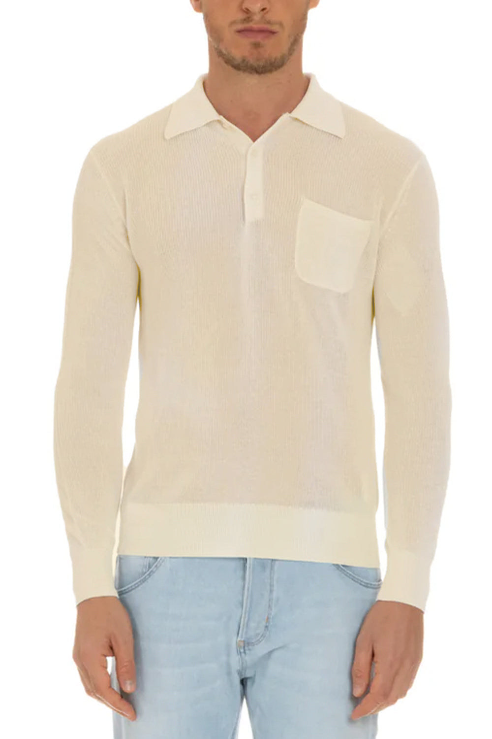 BALLANTYNE Maglia polo con taschino BALLANTYNE