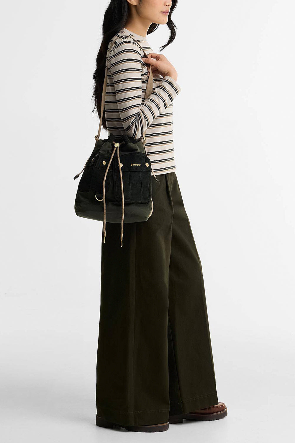 BARBOUR Borsa secchiello multitasche
