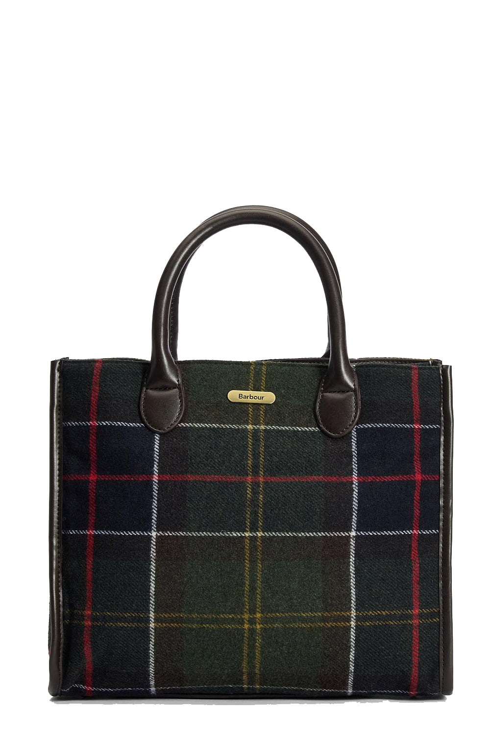 BARBOUR Borsa tote Barrhill in tartan