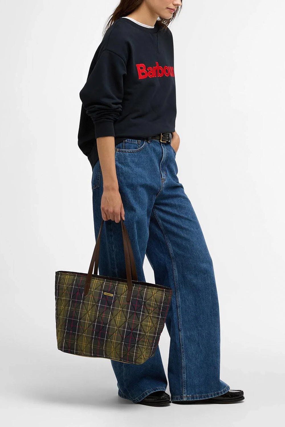 BARBOUR Borsa tote Wetherham Tartan