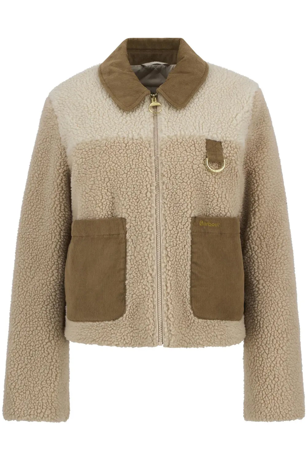 BARBOUR Giacca Pile cropped Malena