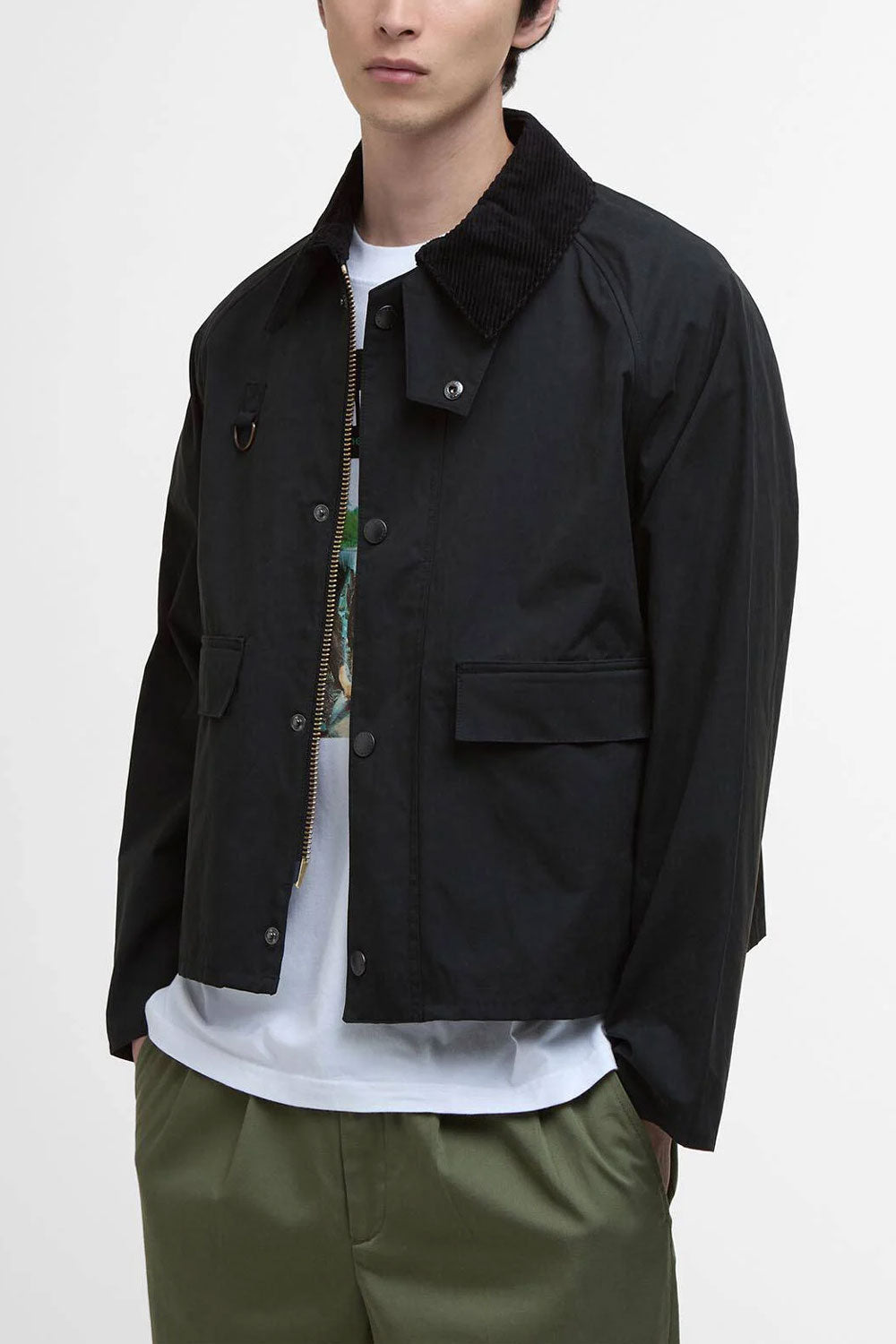 BARBOUR Giacca casual oversize Spey