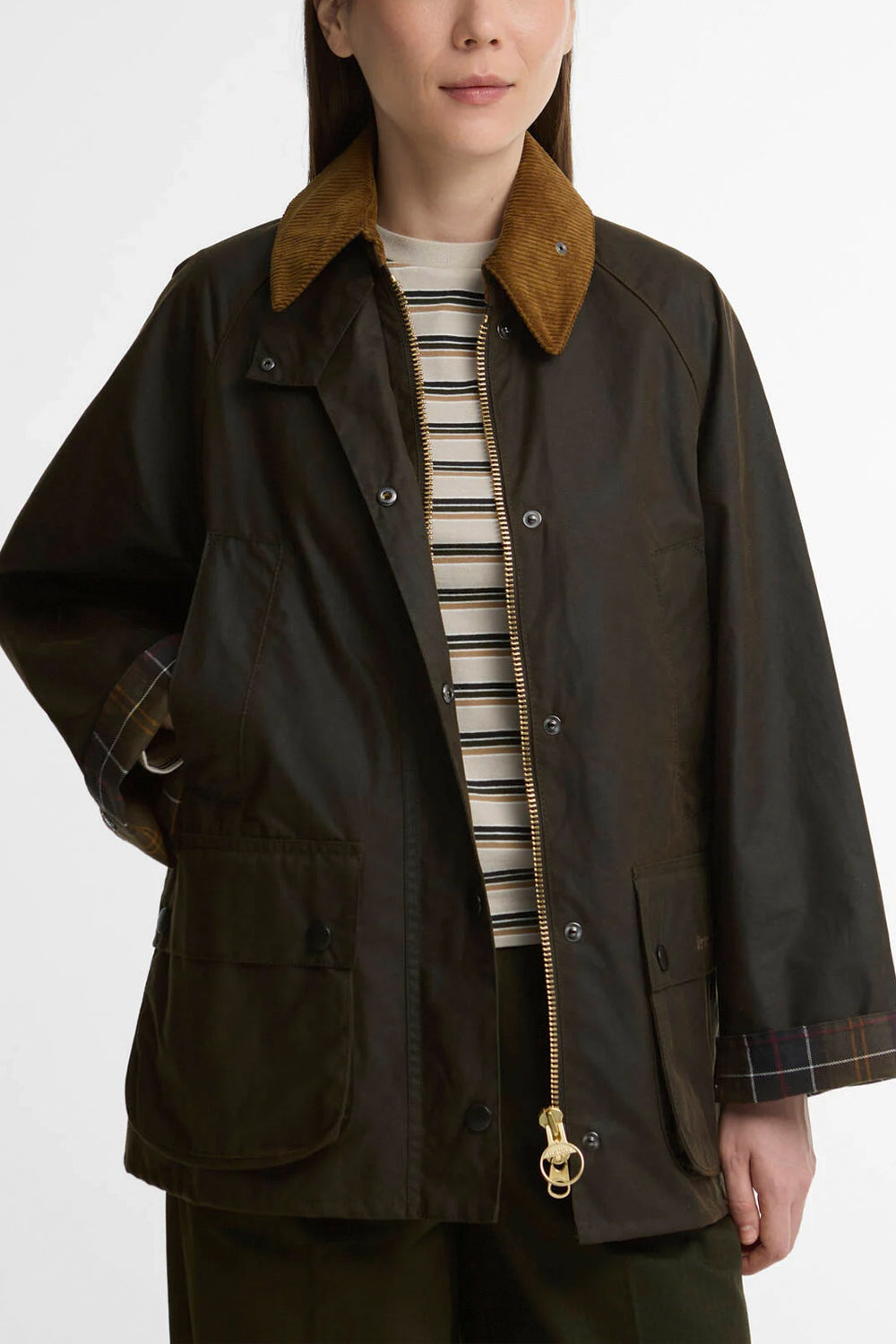 BARBOUR Giacca cerata Bedale da donna