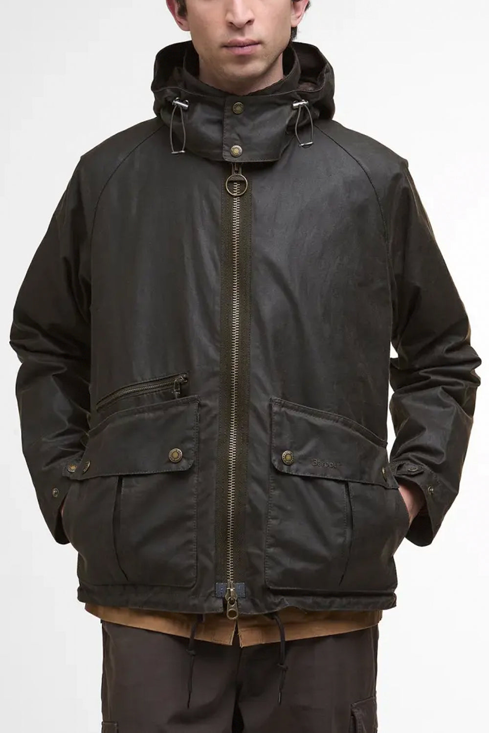 BARBOUR Giacca cerata Re-Engineered Bardon Spey