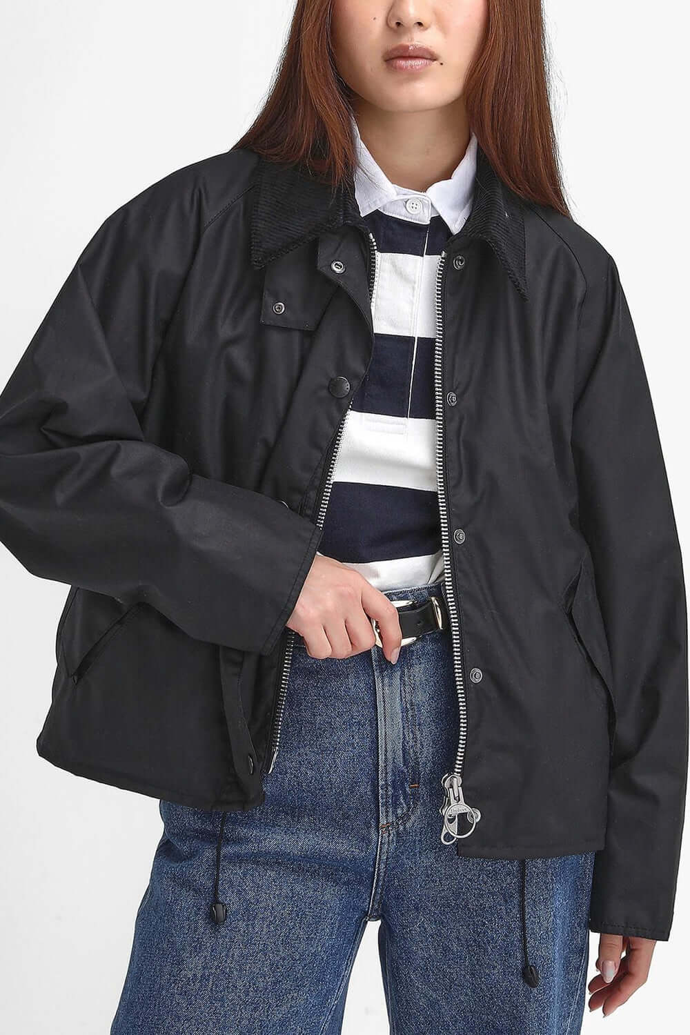 BARBOUR Giacca cerata transport