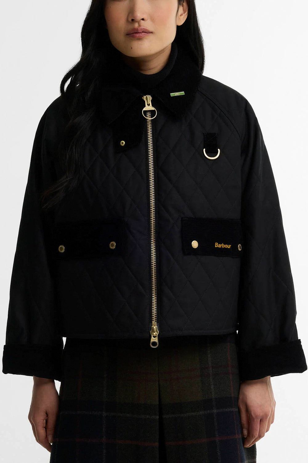 BARBOUR Giacca cerata trapuntata Spey Icons