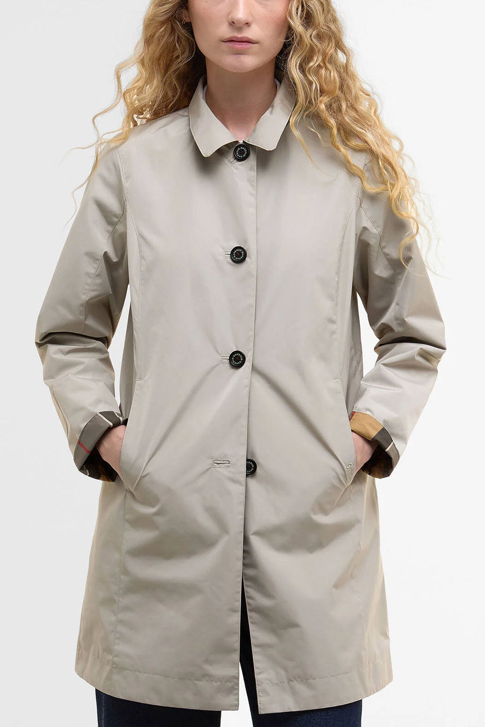 BARBOUR Giacca impermeabile reversibile Babbity