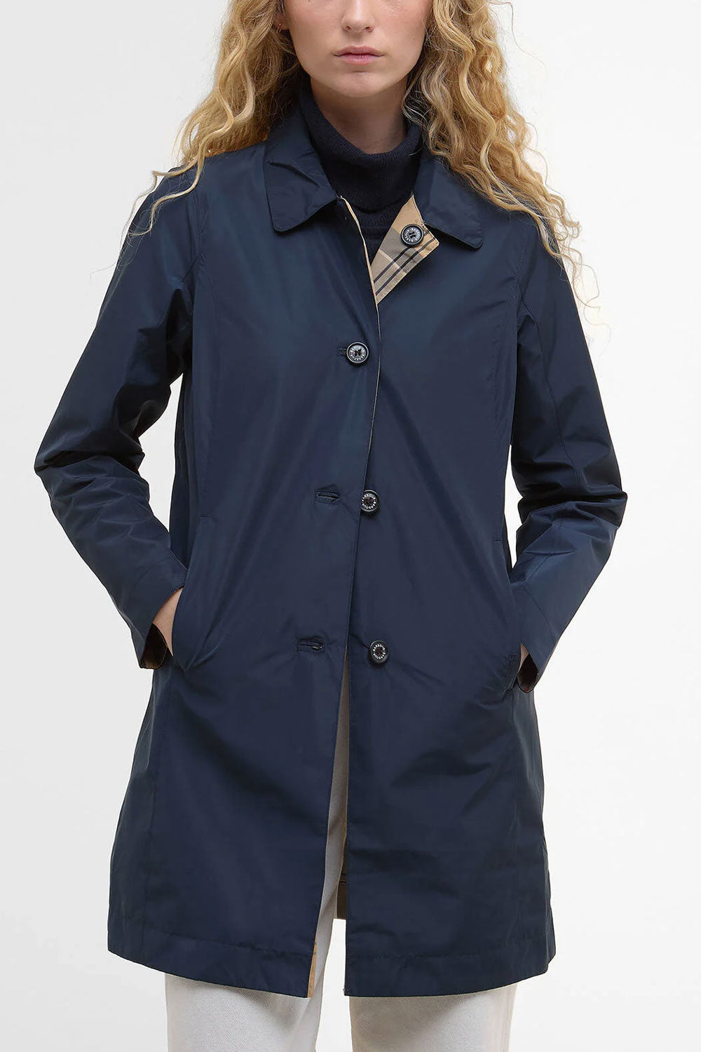 BARBOUR Giacca impermeabile reversibile Babbity
