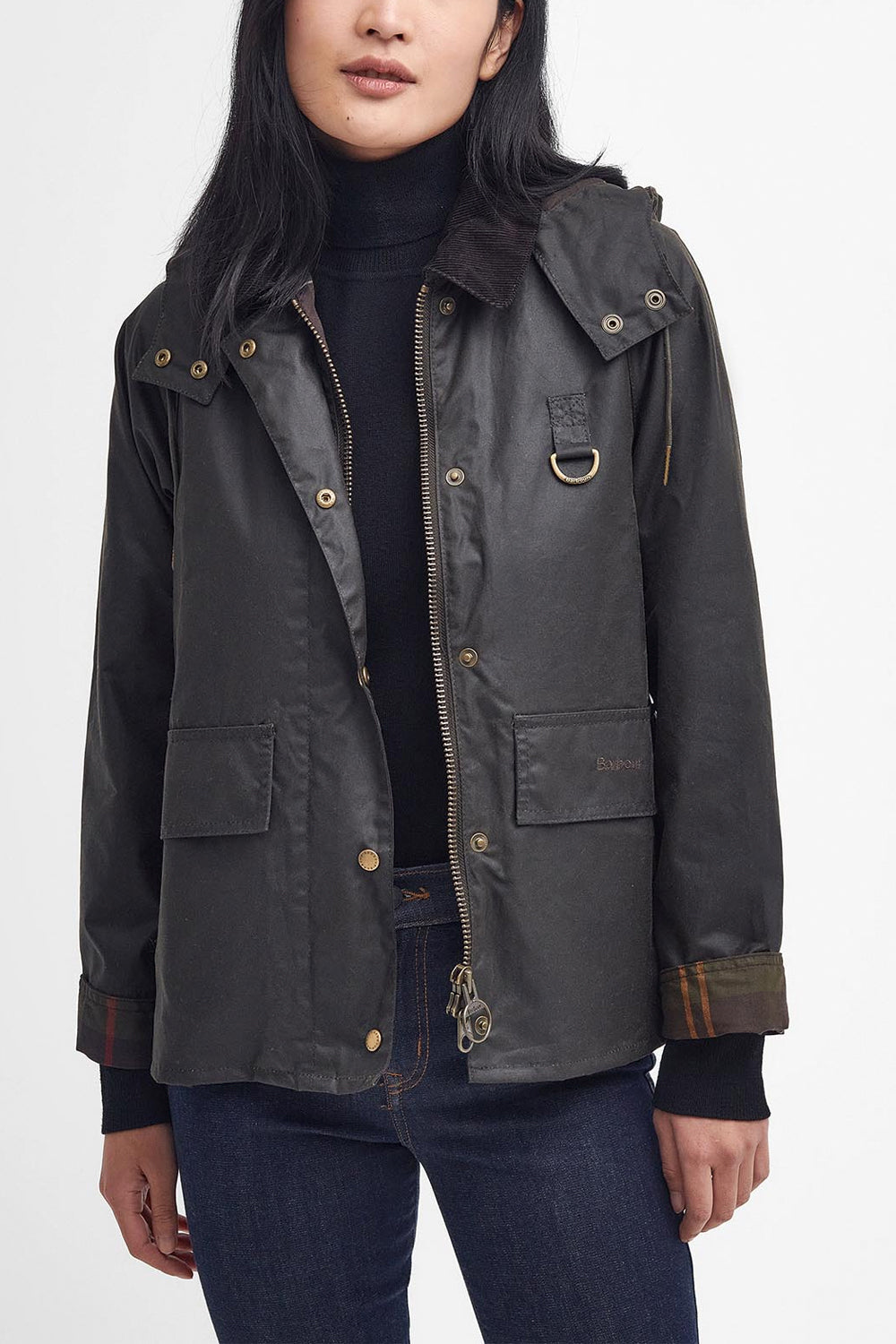 BARBOUR Giacca in cotone cerato Avon
