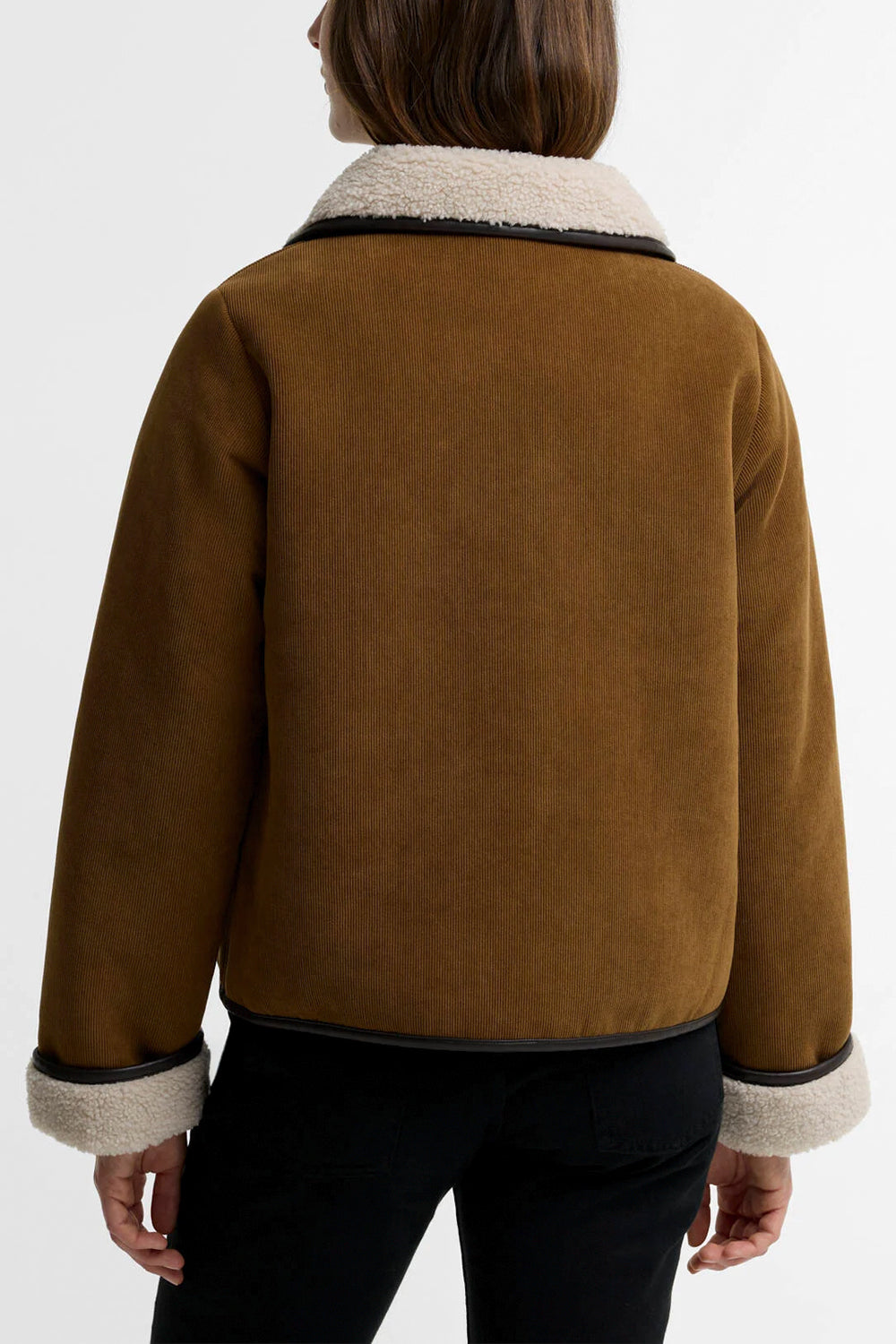 BARBOUR Giacca in pile a coste sottili Penny