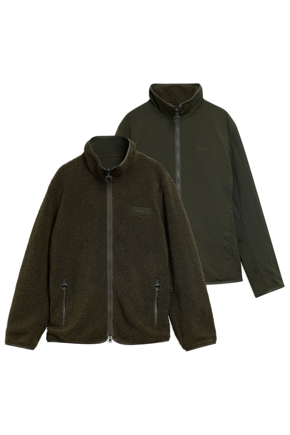 BARBOUR Giacca in pile reversibile