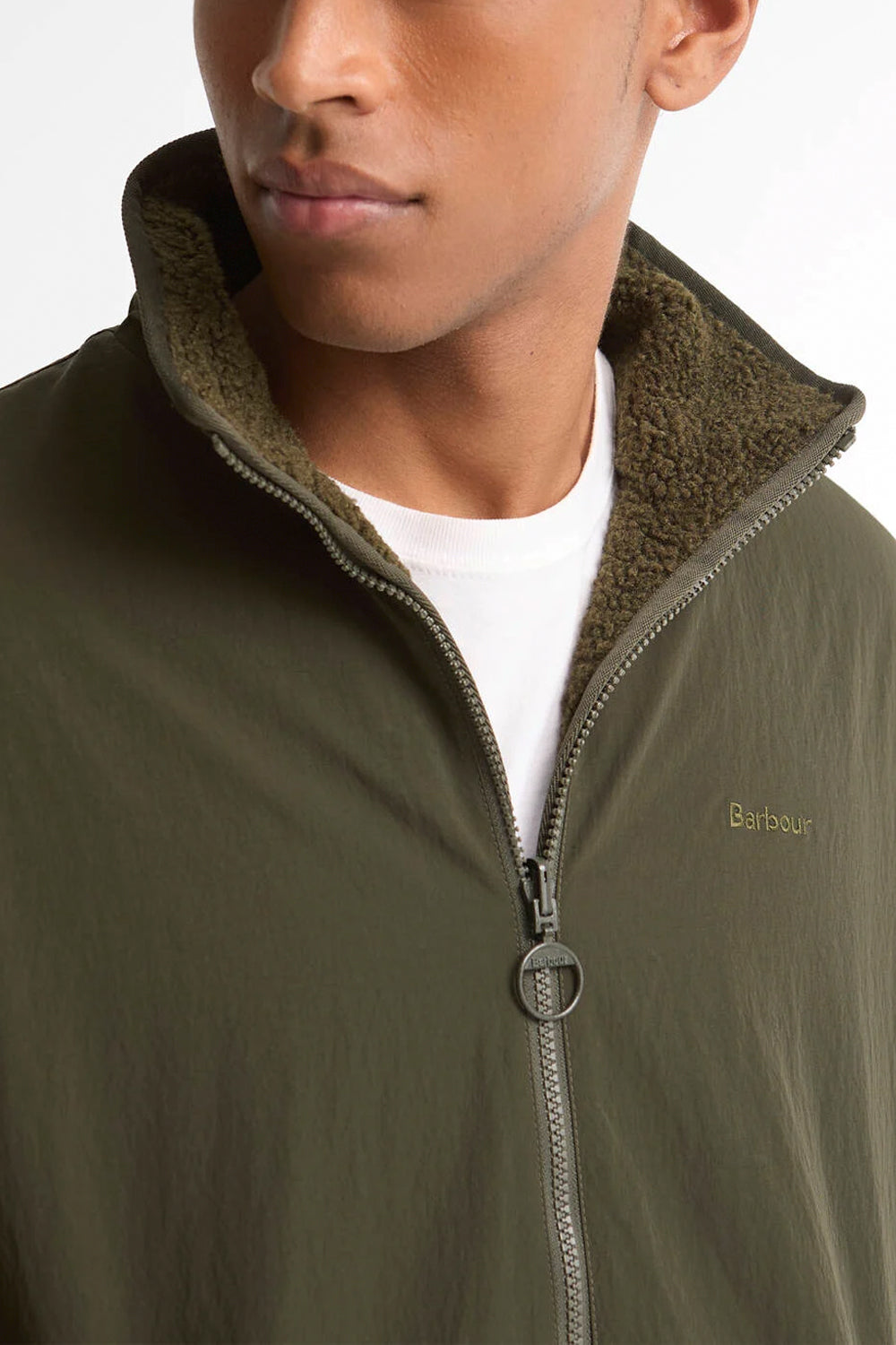 BARBOUR Giacca in pile reversibile
