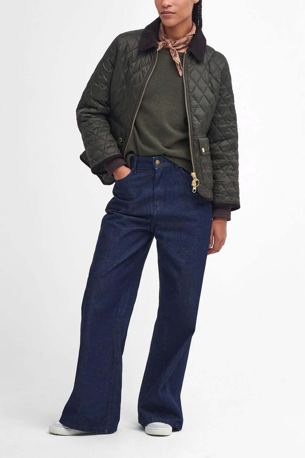 BARBOUR Giacca trapuntata Beadnell dalla vestibilità aderente Uncategorized BARBOUR