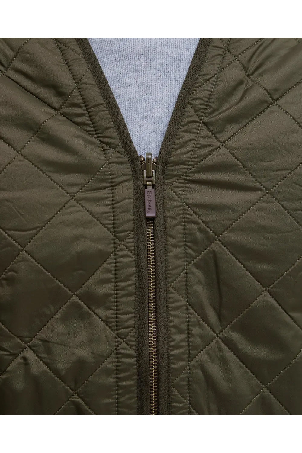 BARBOUR Gilet trapuntato/fodera con zip Polarquilt