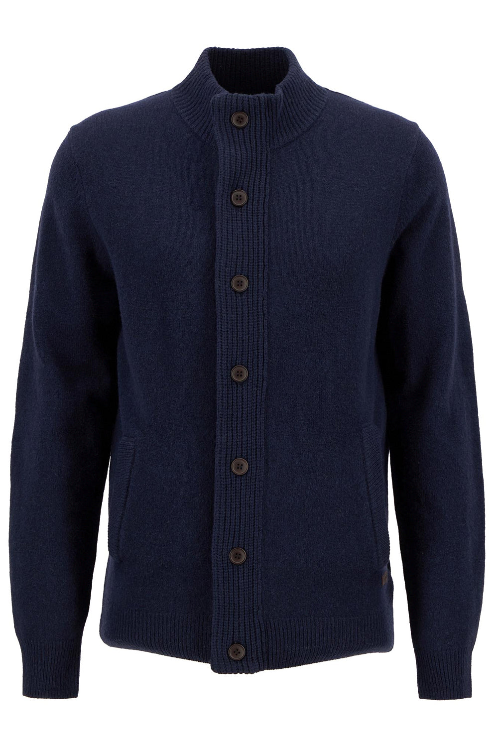 BARBOUR Maglione con zip Patch