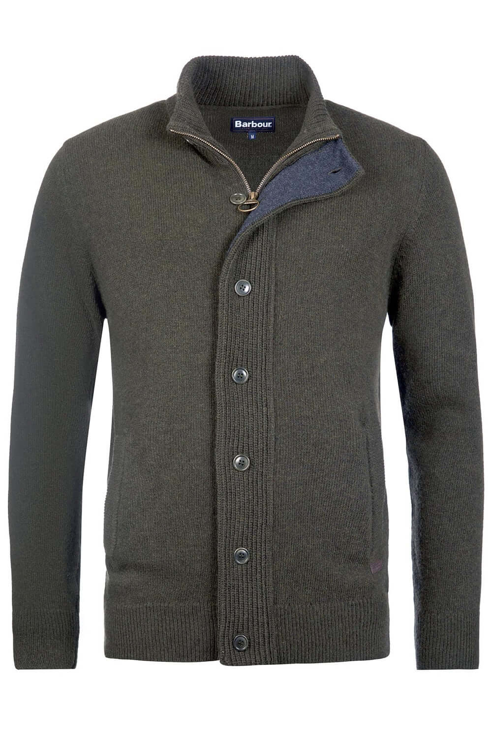 BARBOUR Maglione con zip Patch Uncategorized BARBOUR