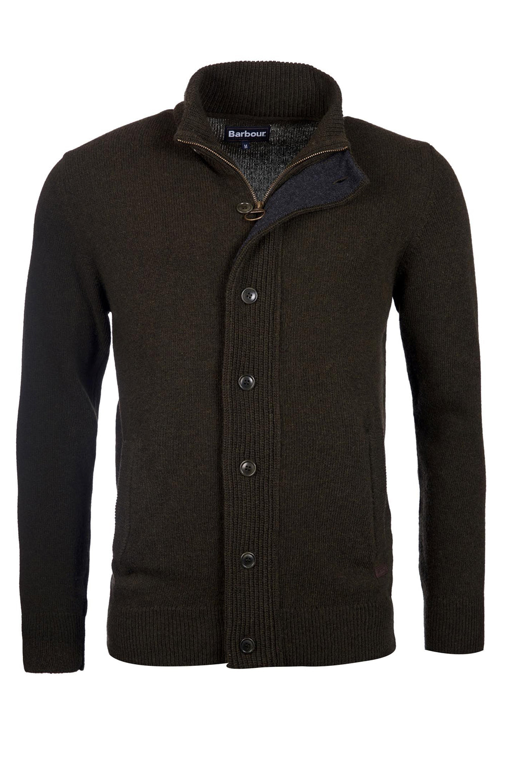 BARBOUR Maglione con zip BARBOUR