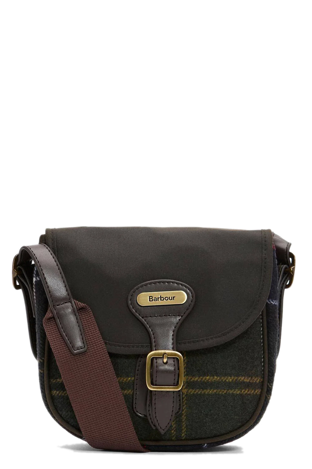 BARBOUR Mini borsa a tracolla Whitley in tartan