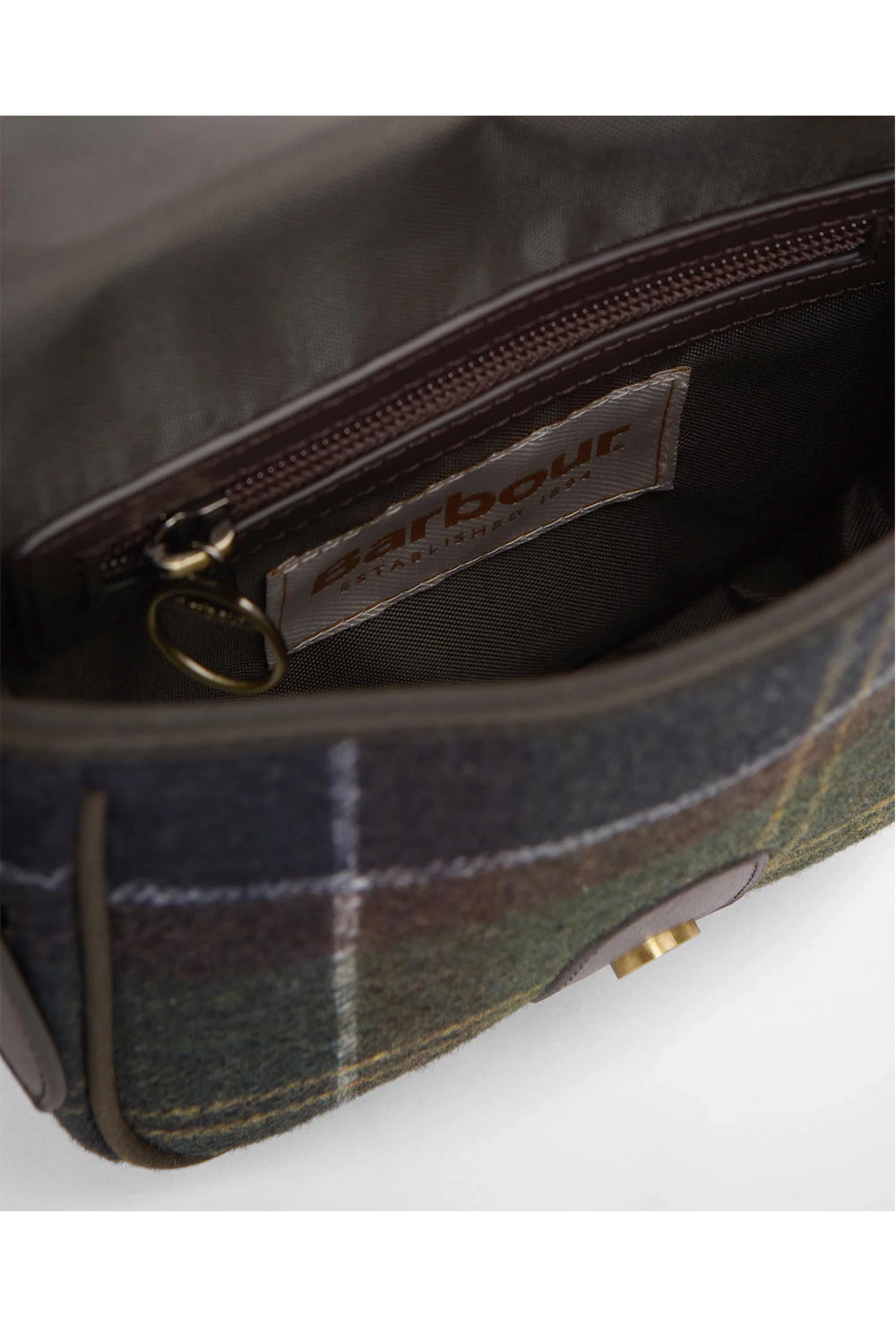 BARBOUR Mini borsa a tracolla Whitley in tartan
