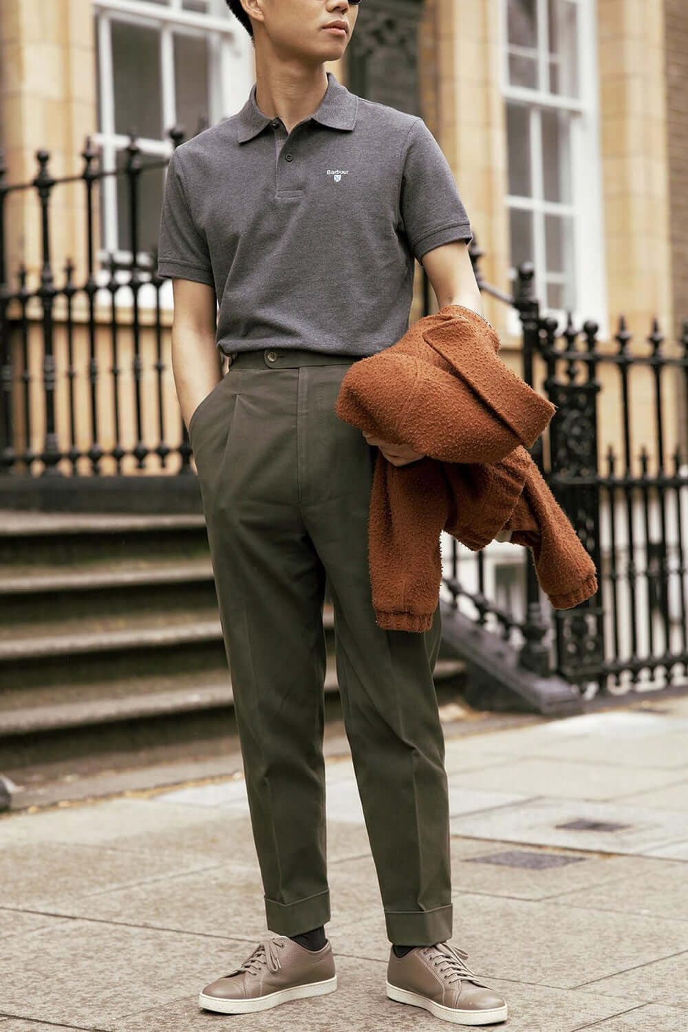 BARBOUR Polo in cotone Uncategorized BARBOUR