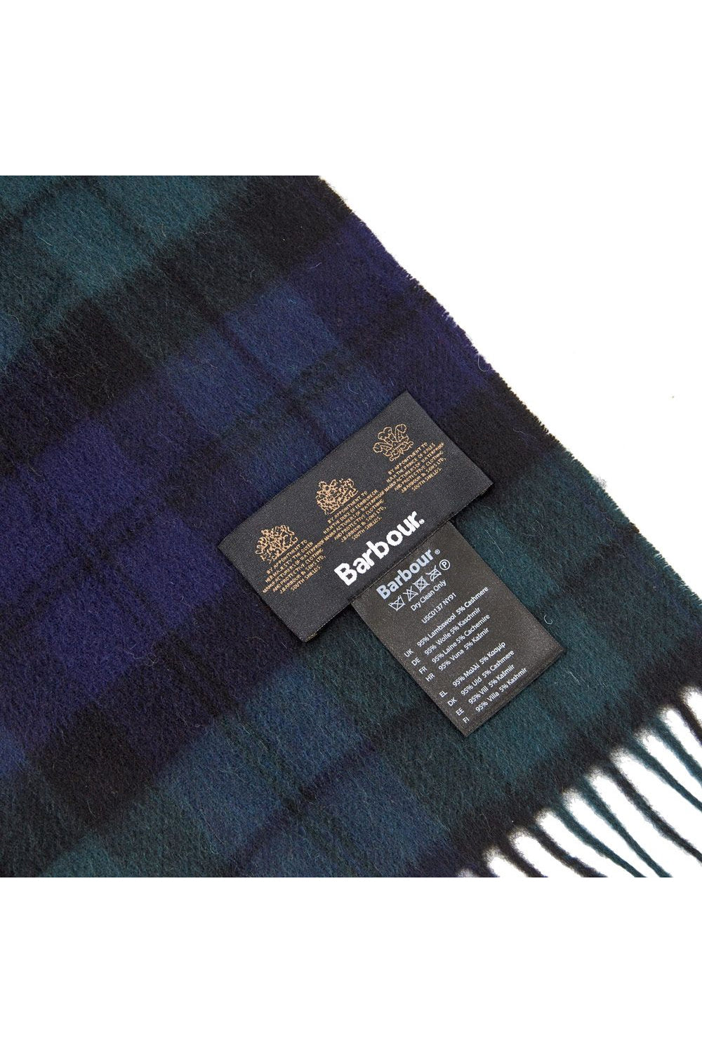 BARBOUR Sciarpa New Check Tartan BARBOUR