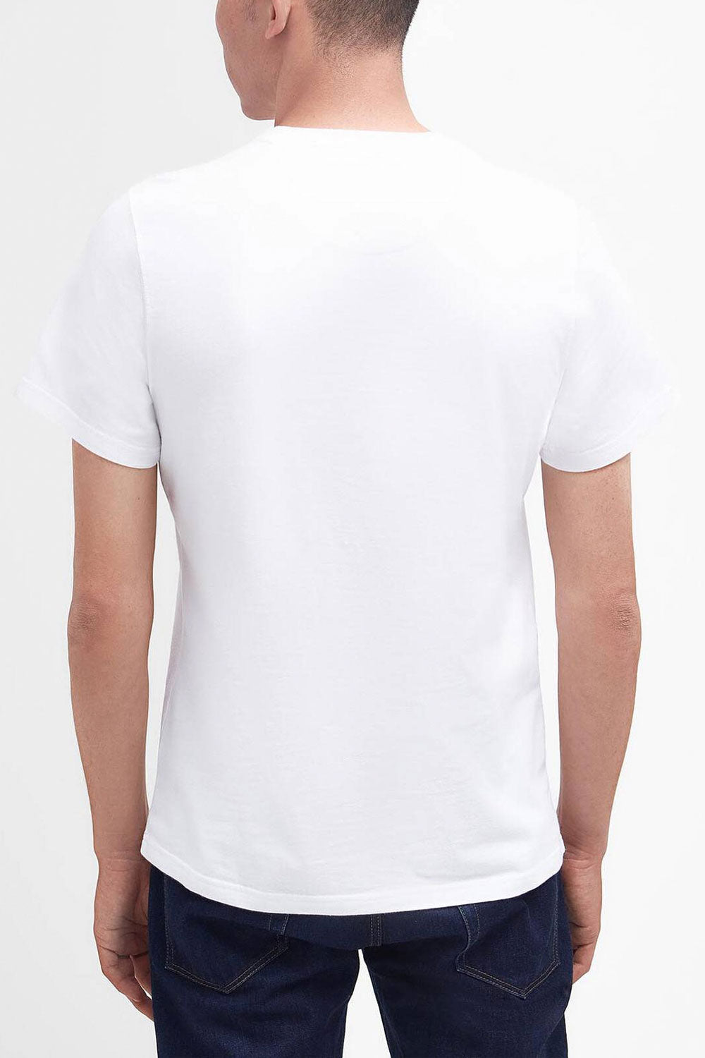 BARBOUR Tshirt in cotone con logo