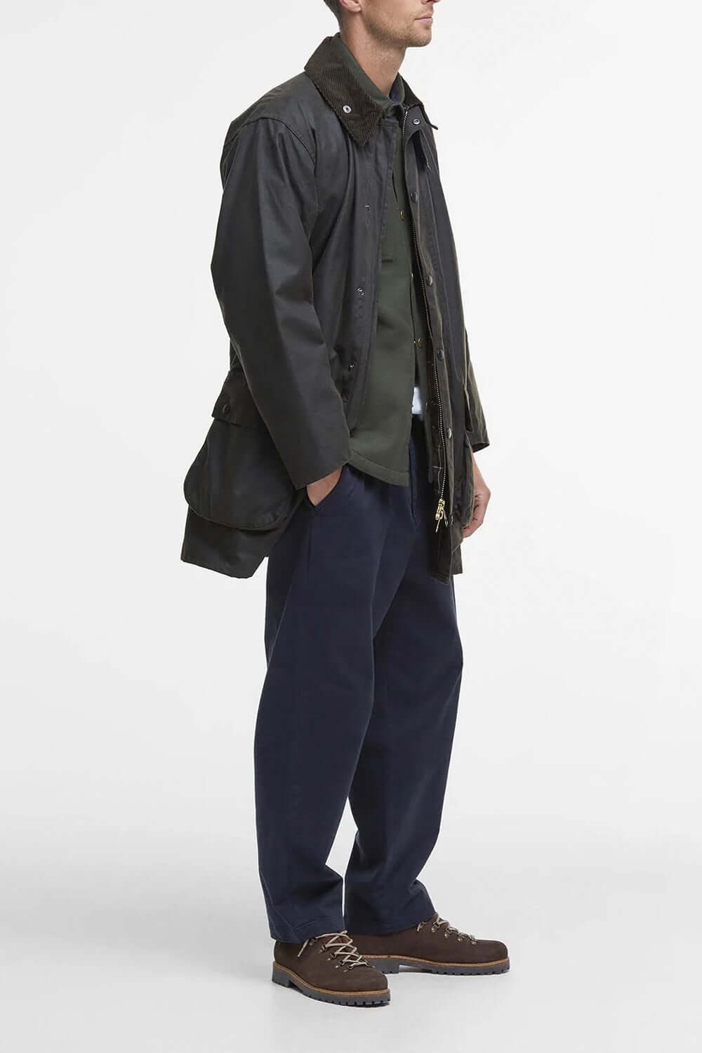 BARBOUR Giacca classica cerata Northumbria Uncategorized BARBOUR