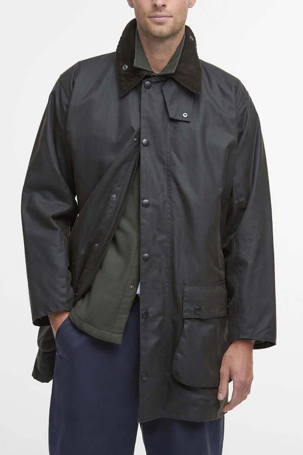 BARBOUR Giacca classica cerata Northumbria Uncategorized BARBOUR