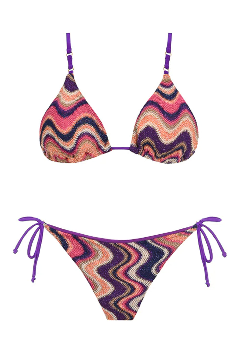 COTAZUR Bikini triangolo waves Clothing COTAZUR