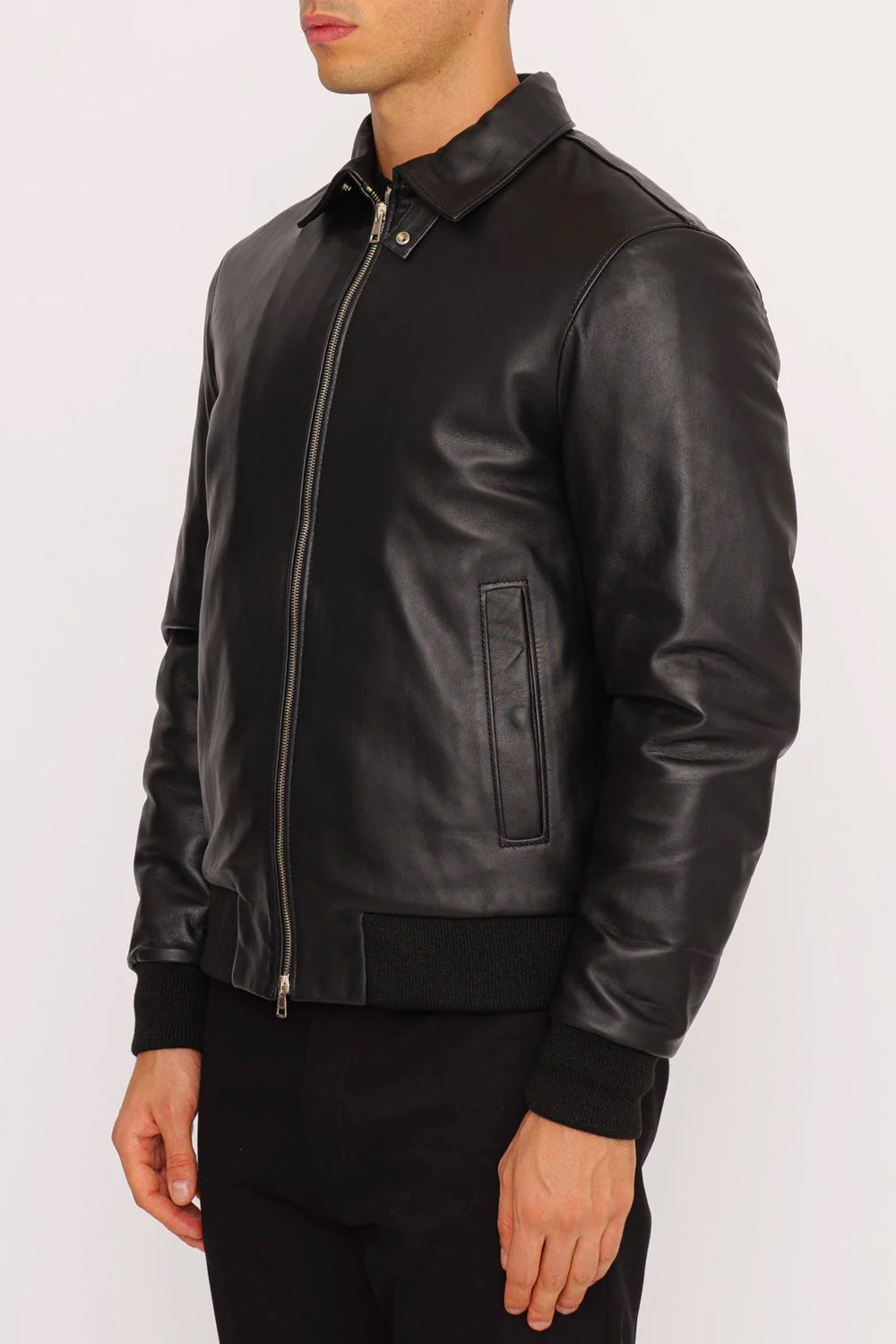 LOW BRAND Bomber in pelle