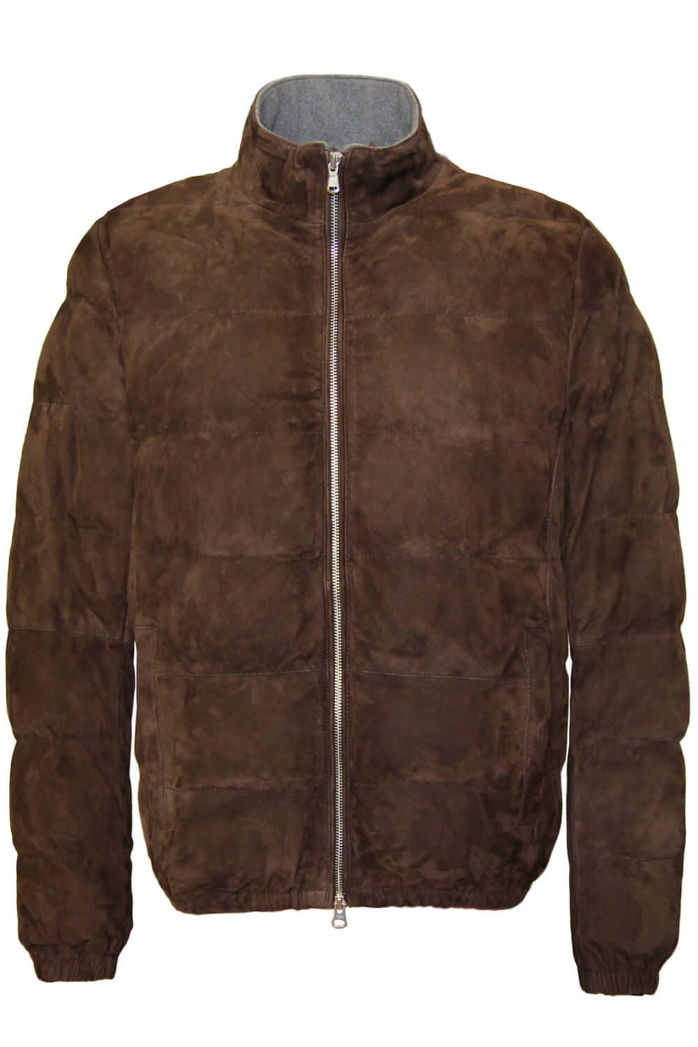D'AMICO Bomber in pelle scamosciata Uncategorized D'AMICO