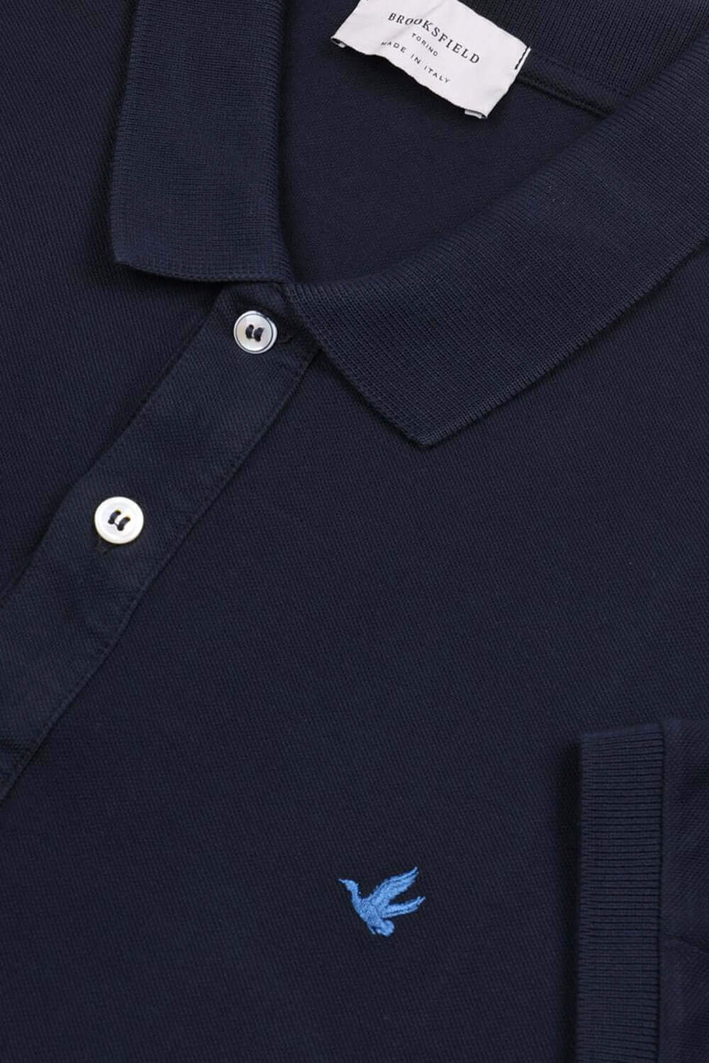 BROOKSFIELD Polo in piquet di cotone Uncategorized BROOKSFIELD