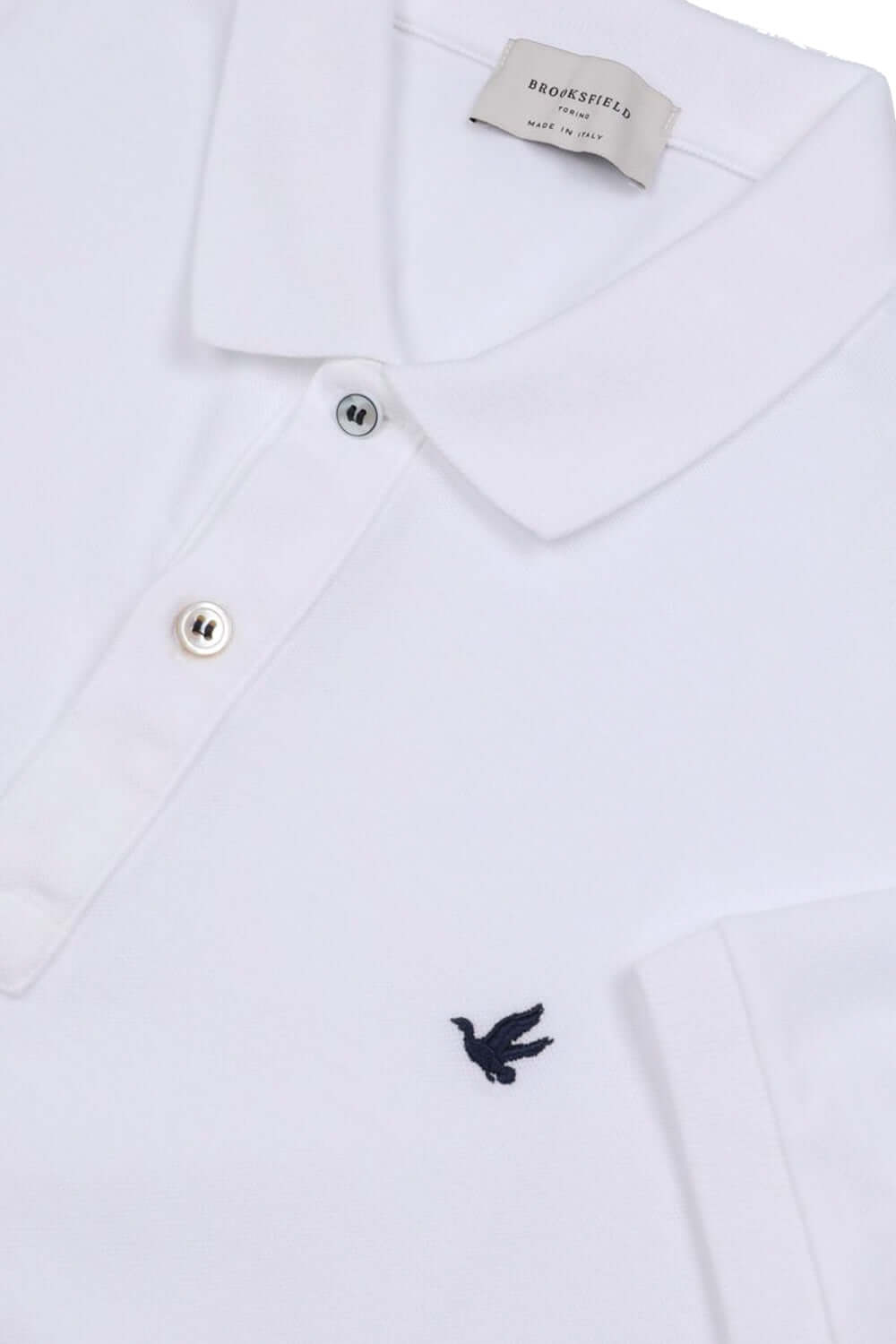 BROOKSFIELD Polo in piquet di cotone Uncategorized BROOKSFIELD