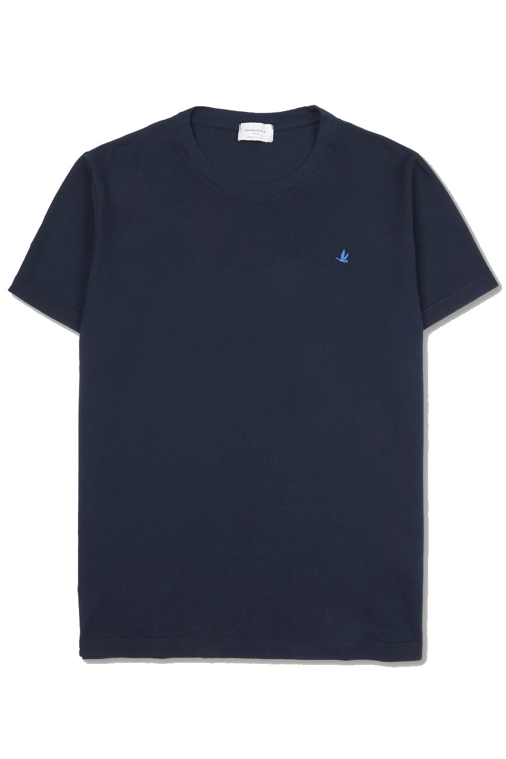 BROOKSFIELD T-shirt in piquet di cotone con logo