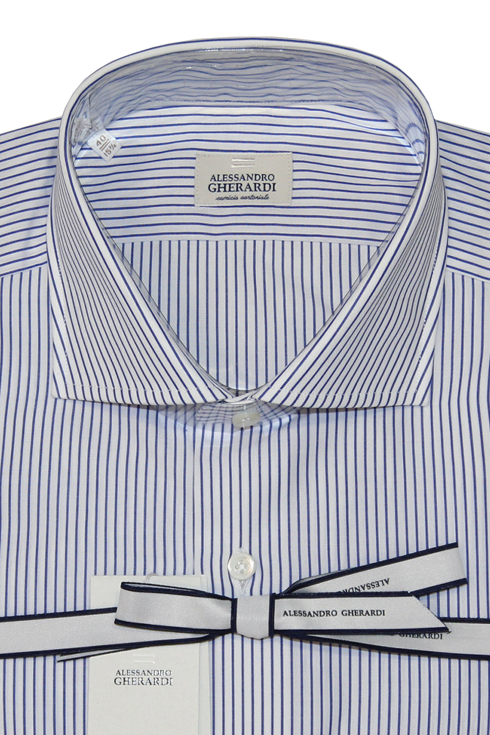 GHERARDI Camicia in cotone millerighe GHERARDI