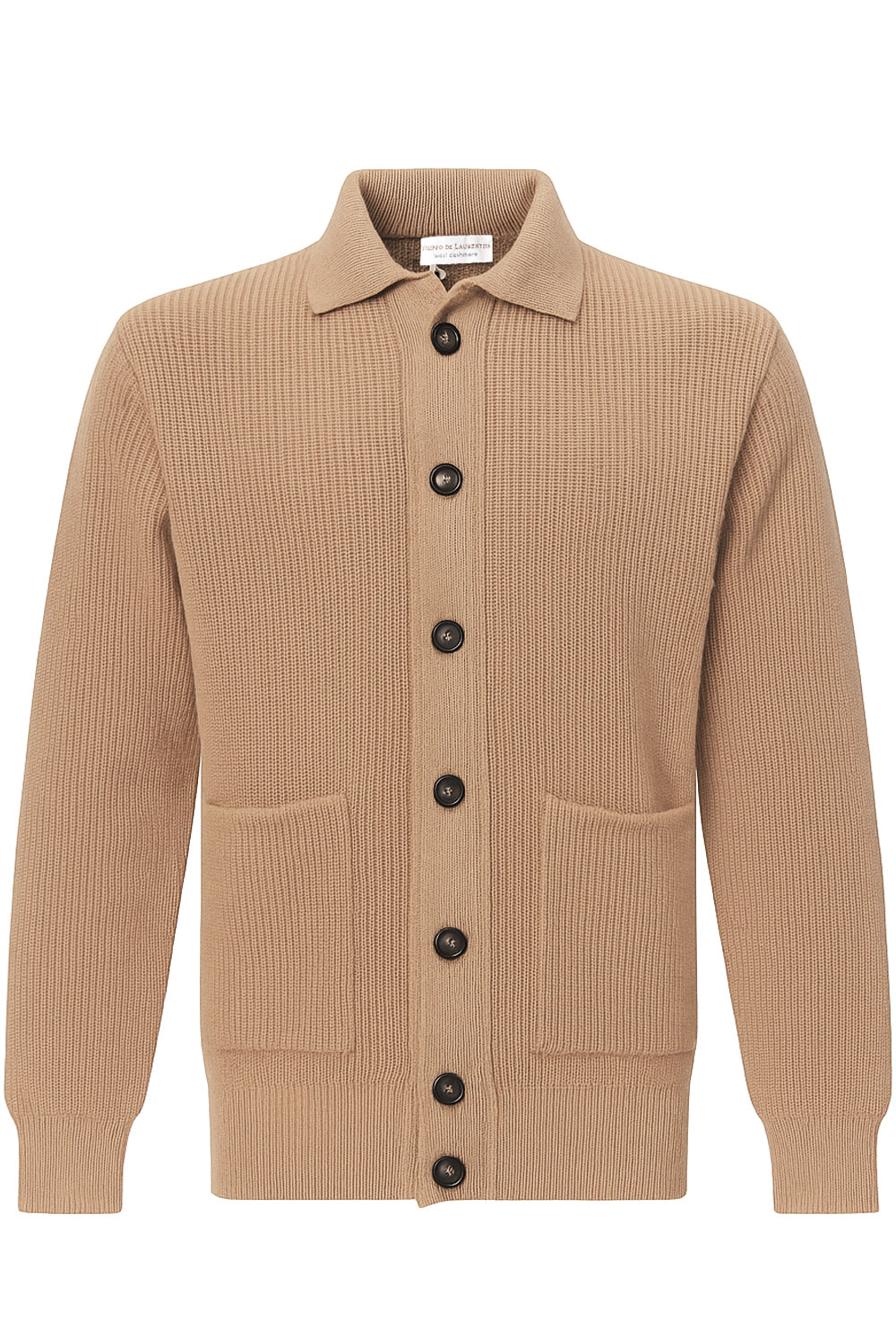 FILIPPO DE LAURENTIIS Wool Cardigan with Pockets CA3MLT WC7P-045--48