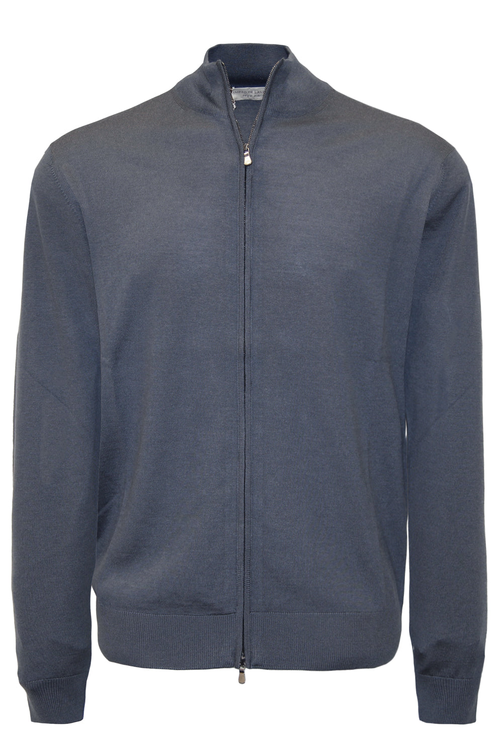 FILIPPO DE LAURENTIIS Cardigan in lana con zip FILIPPO DE LAURENTIIS