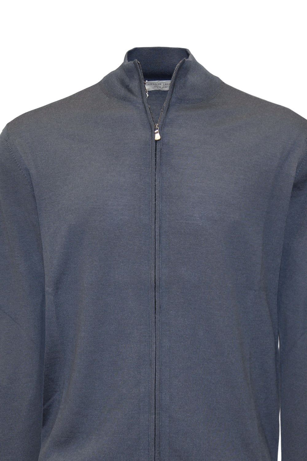 FILIPPO DE LAURENTIIS Cardigan in lana con zip FILIPPO DE LAURENTIIS