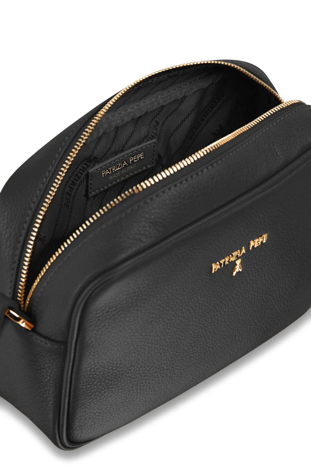 PATRIZIA PEPE Camera bag in pelle