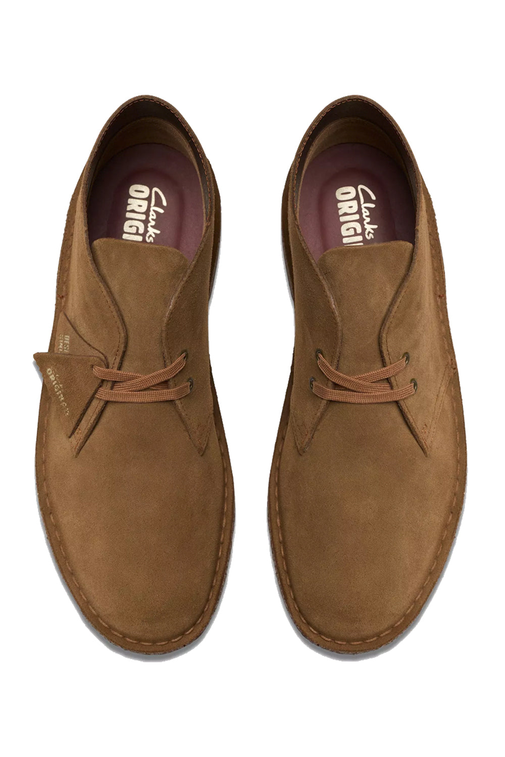 CLARKS Desert Boot in camoscio