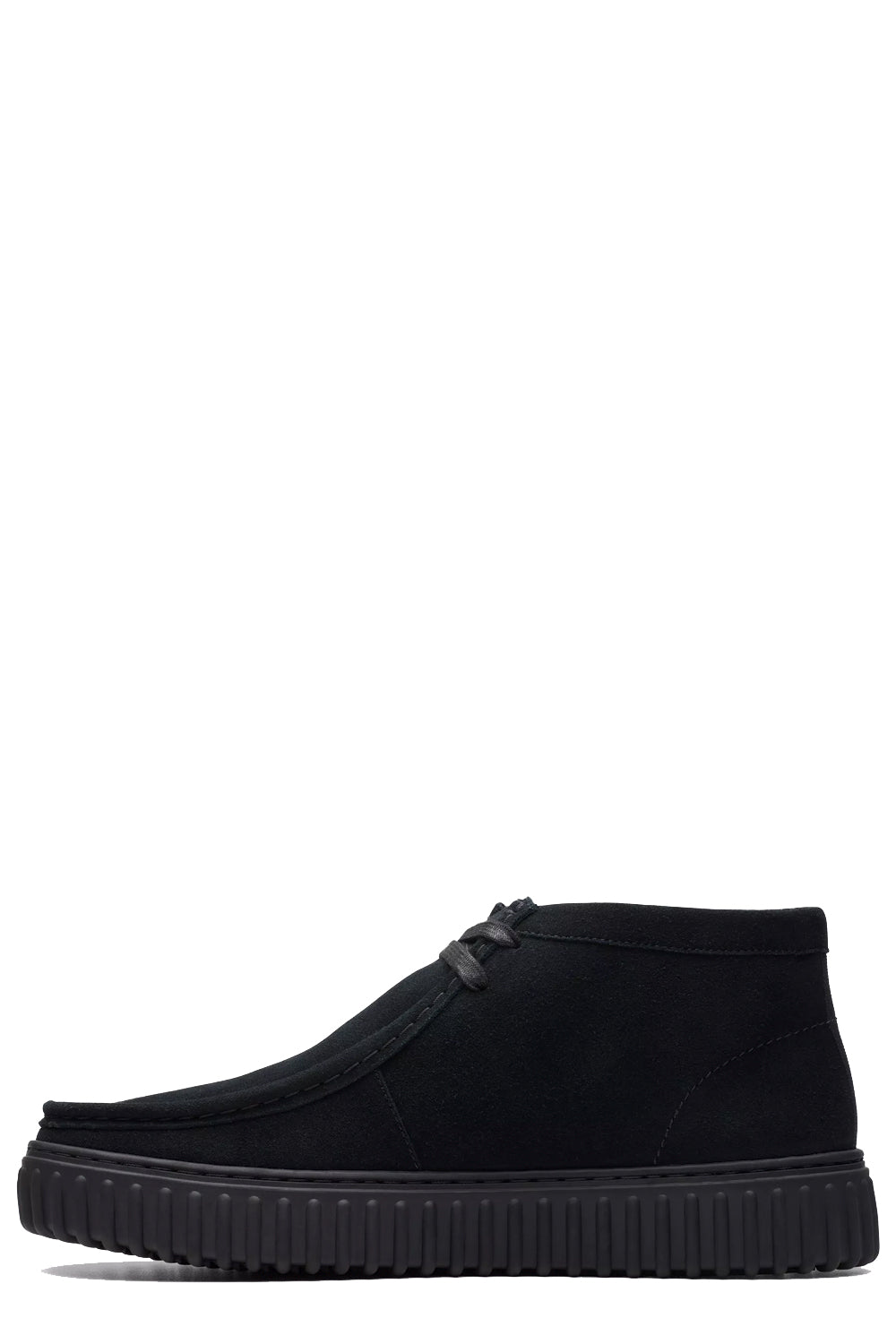 CLARKS Polacchino Torhill Hi in camoscio